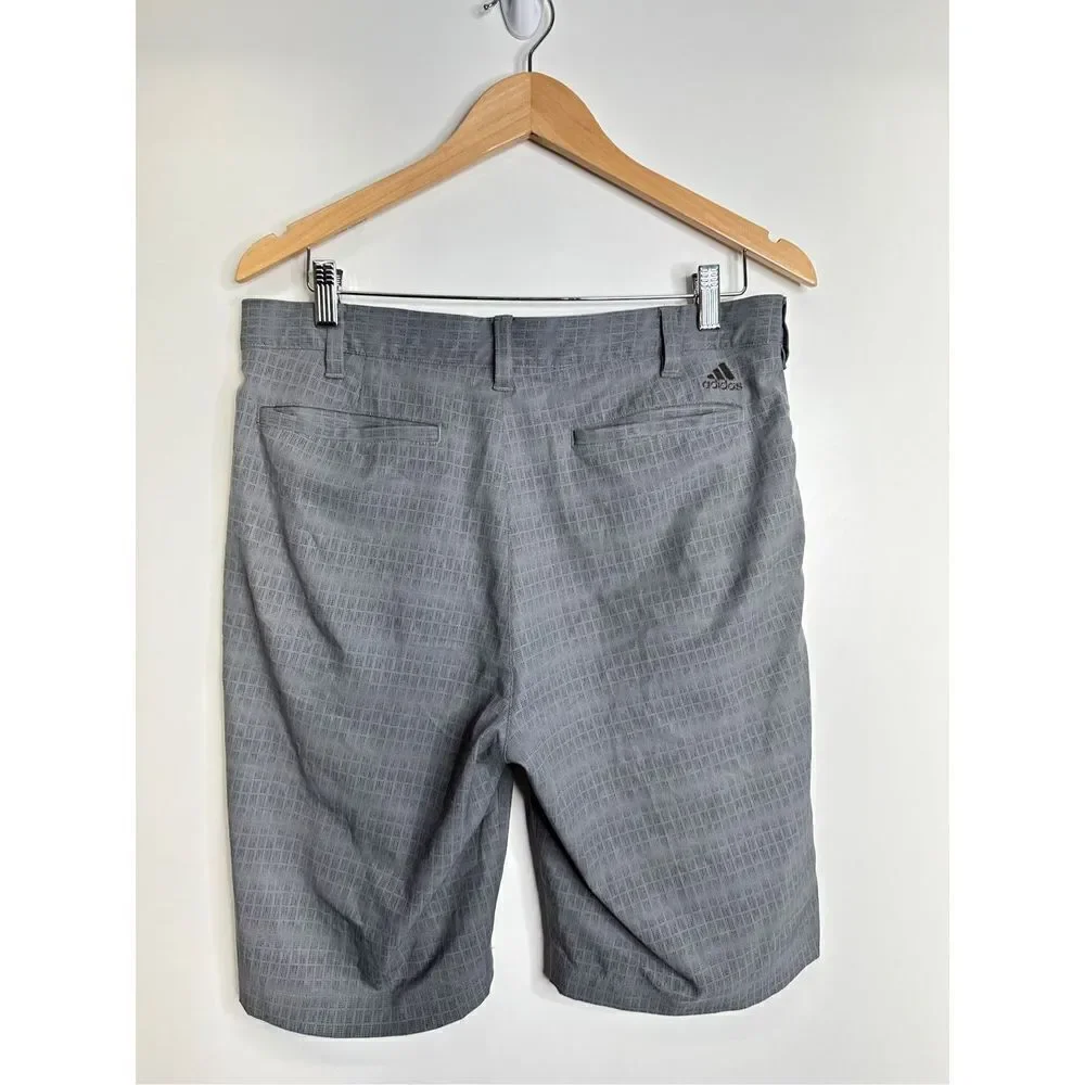 Adidas Shorts‎ Mens Athletic Gray Bermuda Size 32